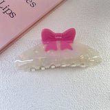 COLORBLOCK BOW ACETATE HAIR CLAW SWEET CHIC CLIP_CWAHA1341