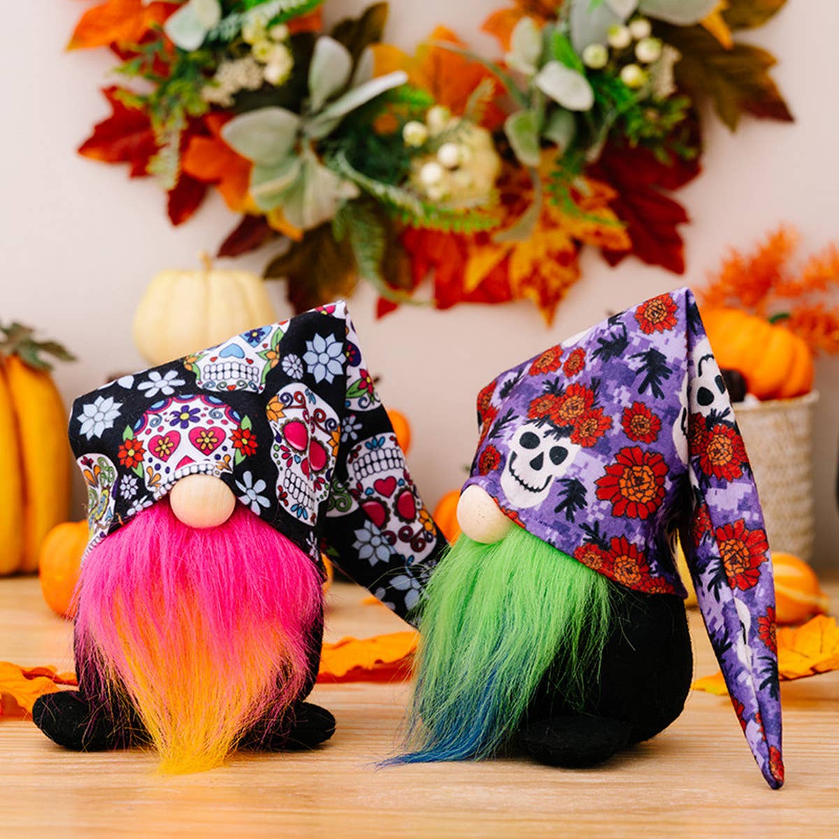 HALLOWEEN HAT DWARF DOLL COLORFUL ORNAMENTS_CWMM1767