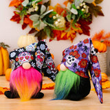 HALLOWEEN HAT DWARF DOLL COLORFUL ORNAMENTS_CWMM1767