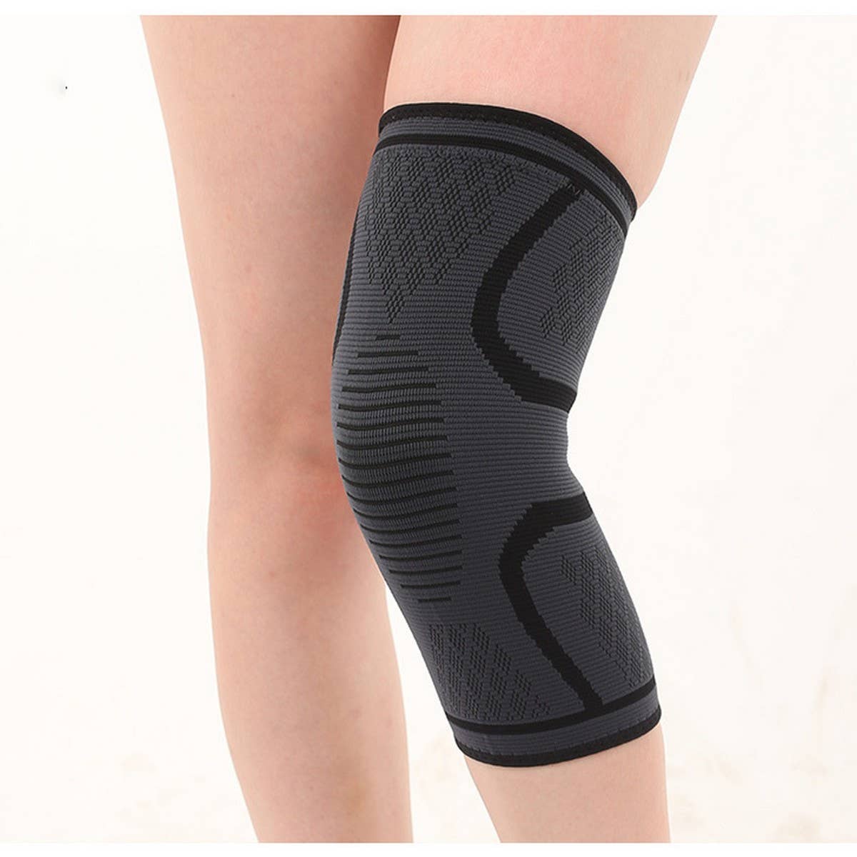 3 COLOR ELASTIC KNEE BRACE NON SLIP WARM_CWMM7891
