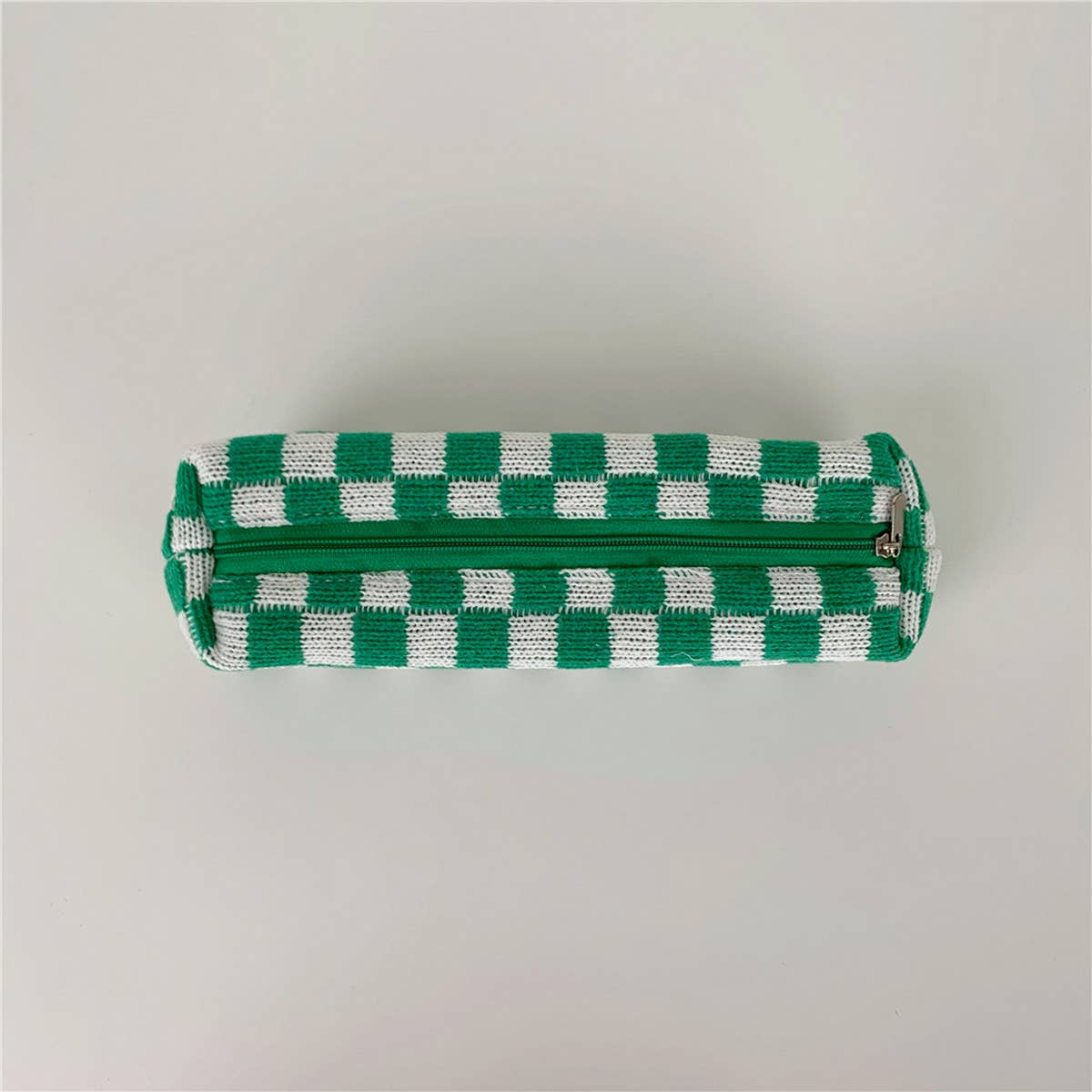 SIMPLE CHESSBOARD PLAID PENCIL CASE COSMETIC BAG_CWAB1042