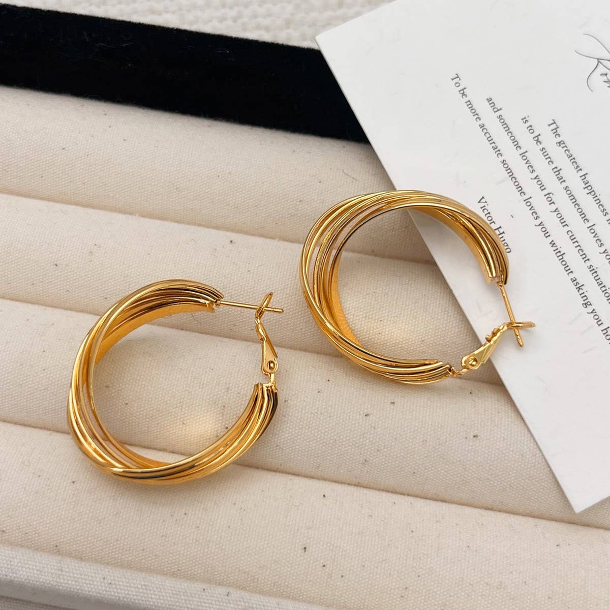 HIGH END FASHION LARGE HOOP EARRINGS FOR WOMEN_CWAJE3146