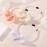 DOUBLE BOW HAIR CLIP SET WITH PEARL FOR KIDS_CWAHA6735