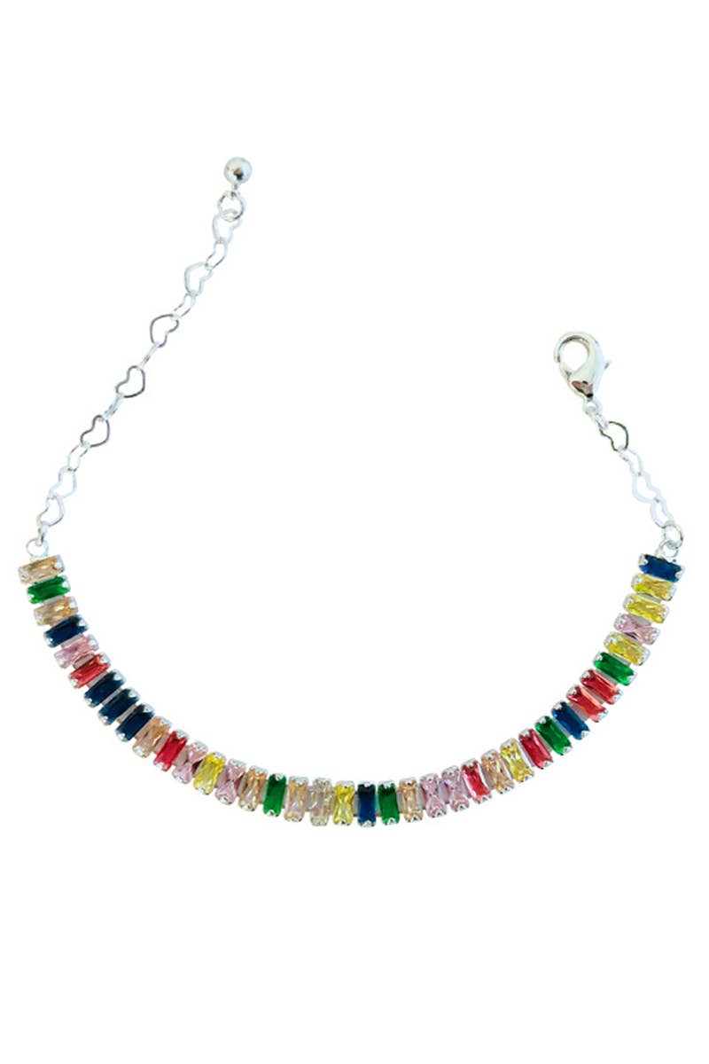 MULTICOLOR ZIRCON BRACELET_CWAJE0466