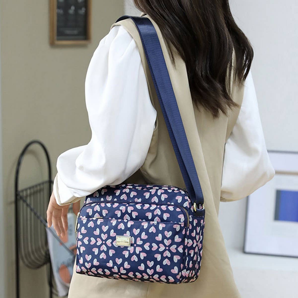 PRINTED CASUAL SIMPLE SHOULDER CROSSBODY BAG_CWASC1754