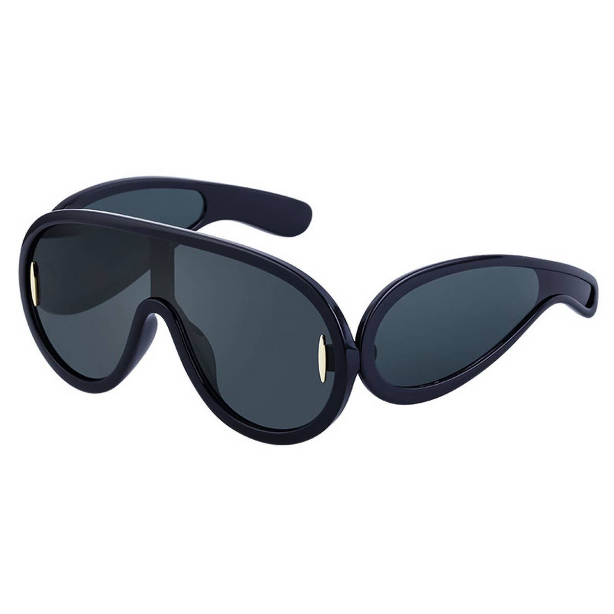 ONE PIECE LARGE FRAME SUNGLASSES SPORTS SUNGLASSES_CWASG0591