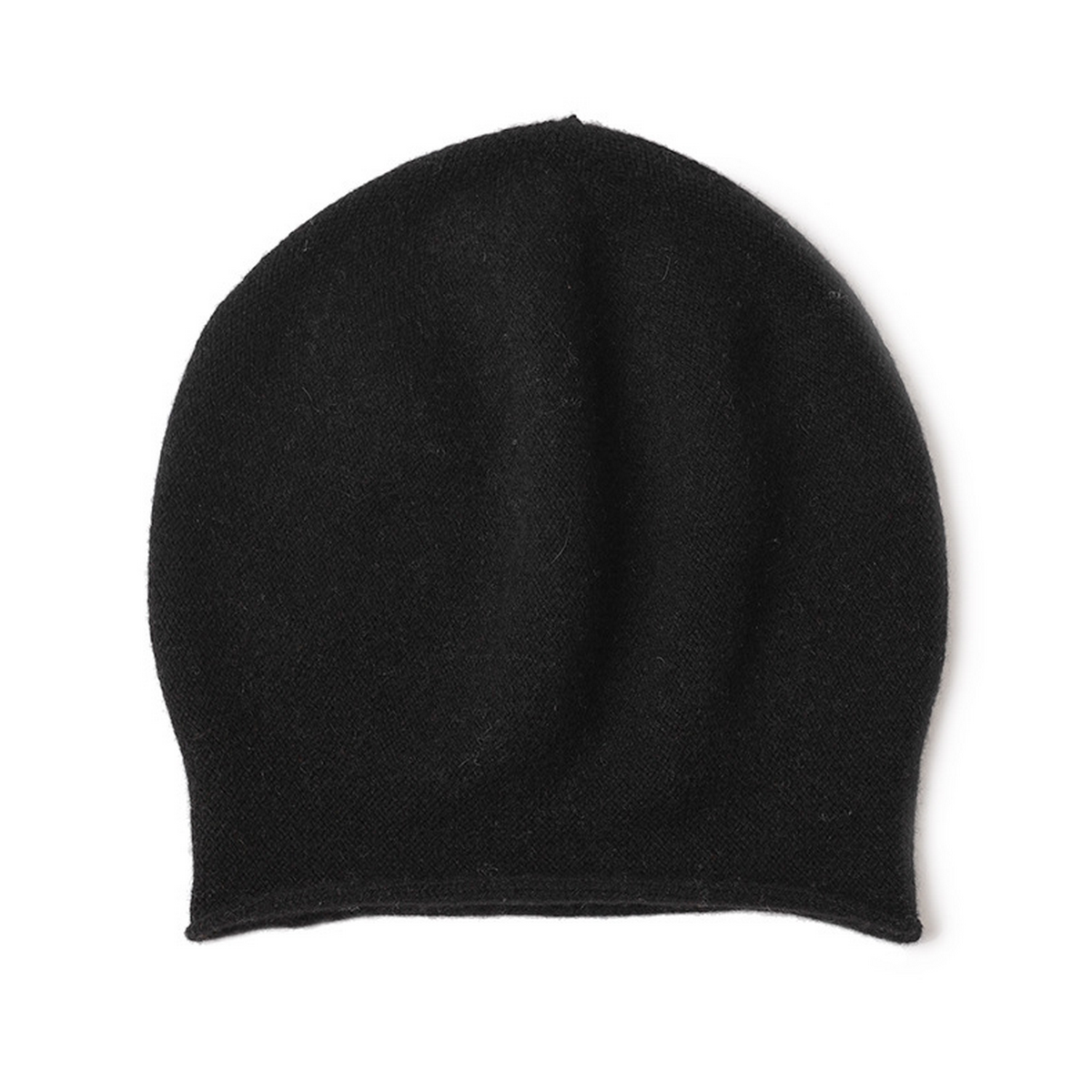 Womens Knit Beanie War Cashmere Cuffed Hat_Cwah3993