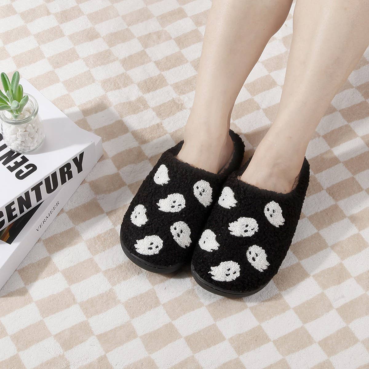 Winter Comfortable Home Cotton Slippers
