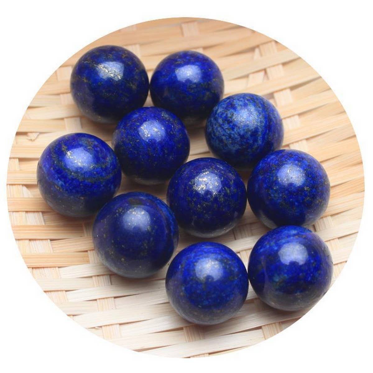 NATURAL LAPIS LAZULI CRYSTAL BALL SET_CWMM8128