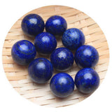 NATURAL LAPIS LAZULI CRYSTAL BALL SET_CWMM8128