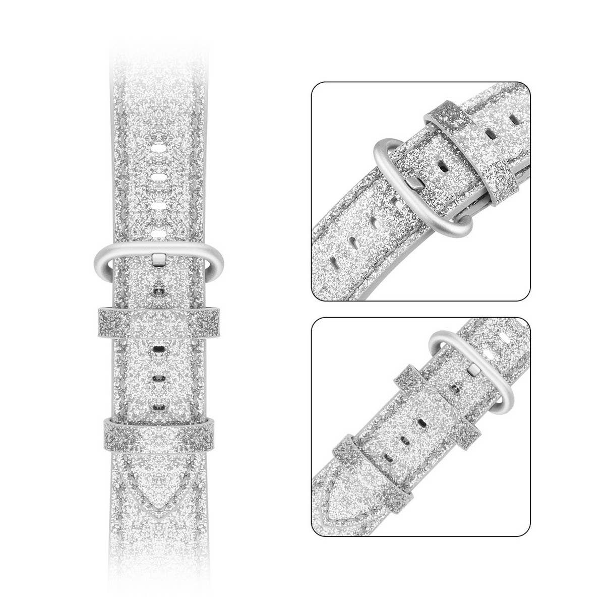 APPLE WATCH IWATCH GLITTER CLASSIC BUCKLE STRAP_CWWW0082