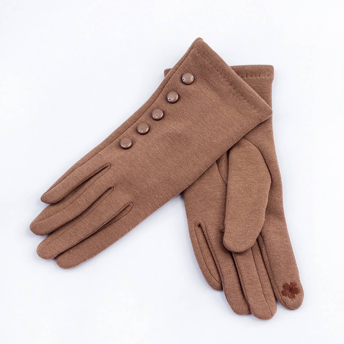Autumn And Winter Five-Finger Warm Gloves_Cwmm1532