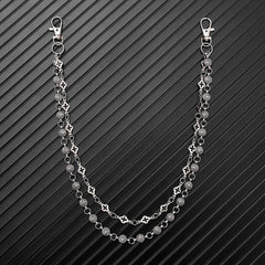 PERSONALIZED PUNK DARK DOUBLE LAYER TROUSER CHAIN_CWMM4892