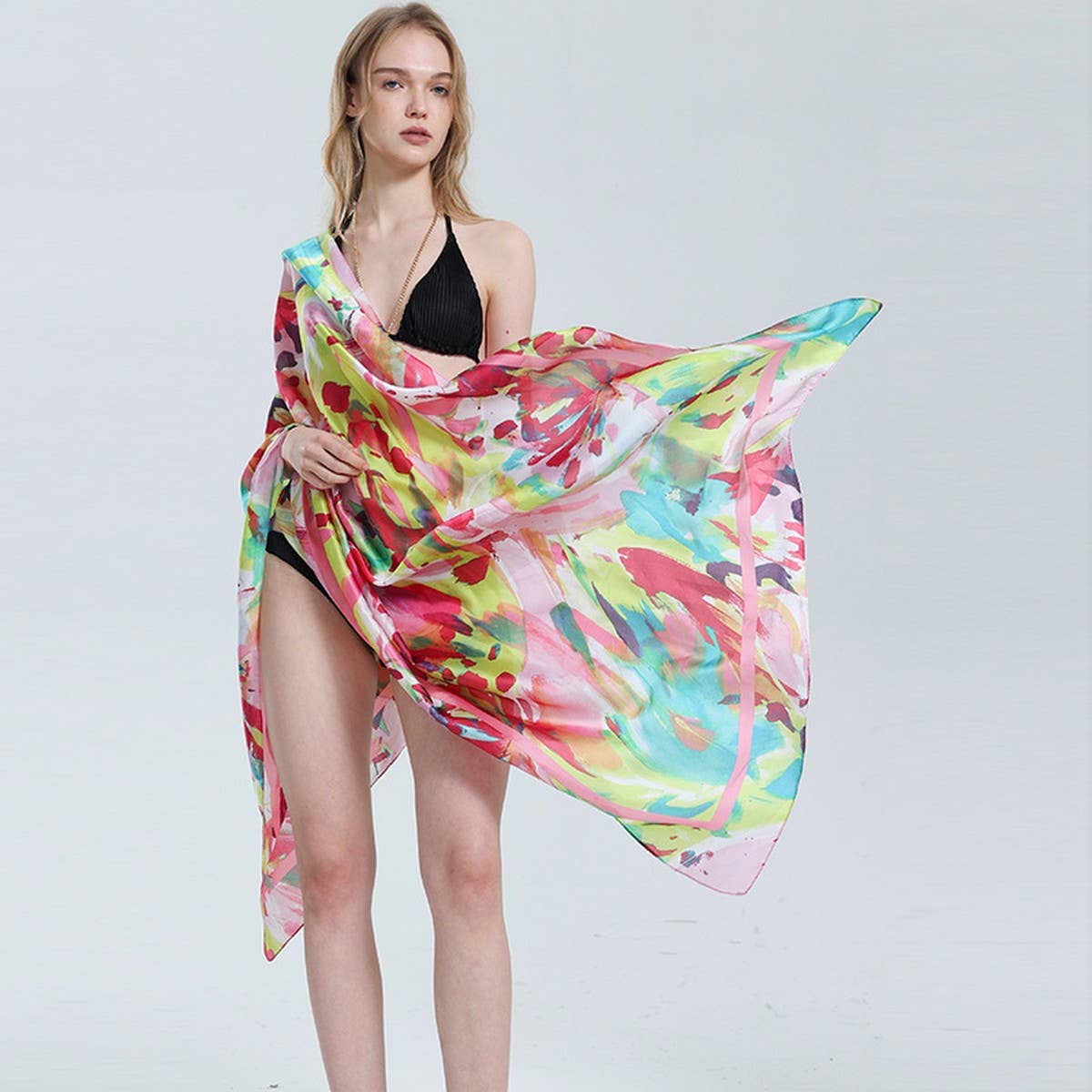 ELEGANT PROTECTION SCARF WRAP FOR BEACH VACATION_CWASC0669