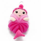 Cwmm8745_Cute Cartoon Soft Bath Ball Bath Flower