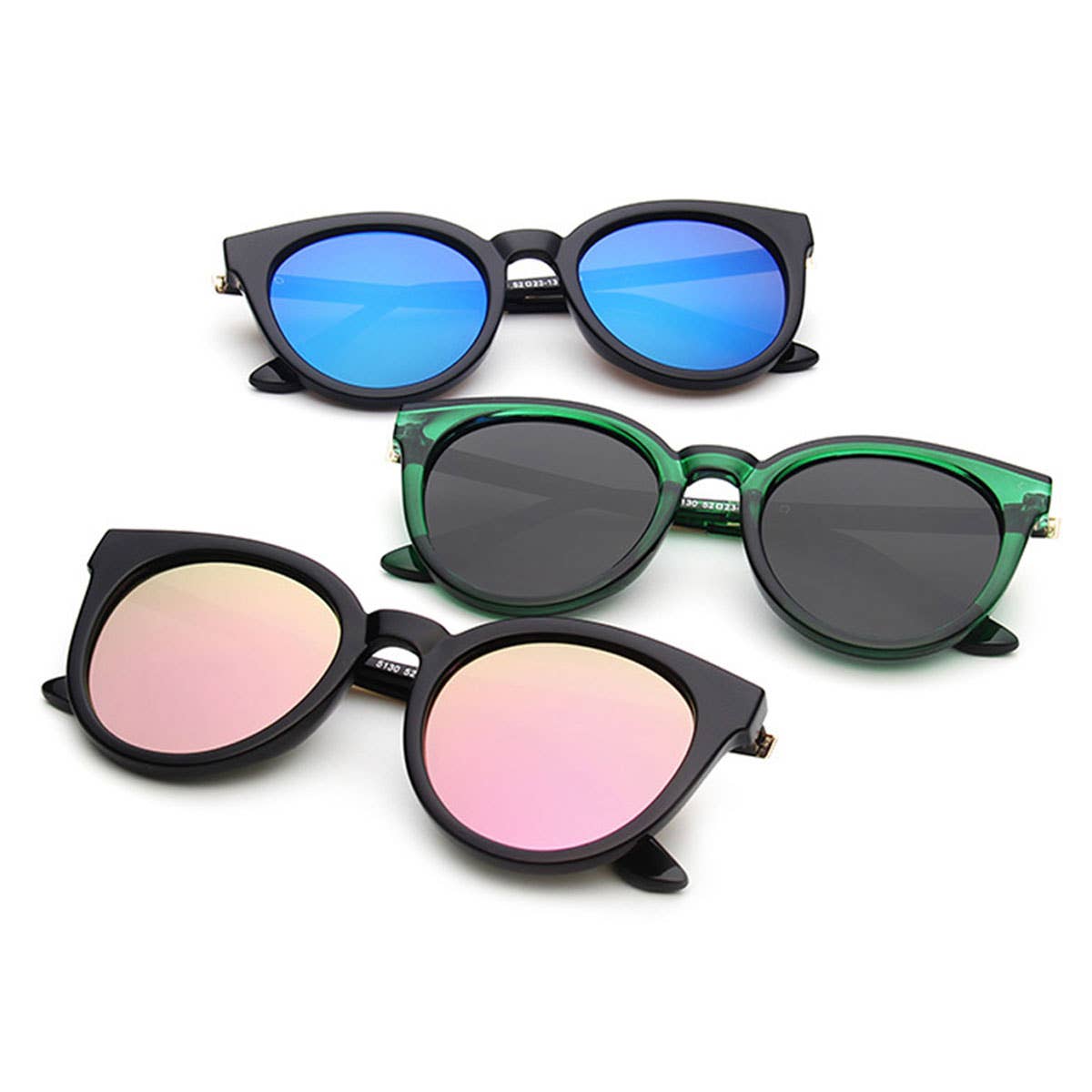 Trendy Fashion Rounded Sunglasses_Cwasg015