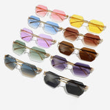 FRAMELESS POLYGONAL FASHION SUNGLASSES_CWASG0525