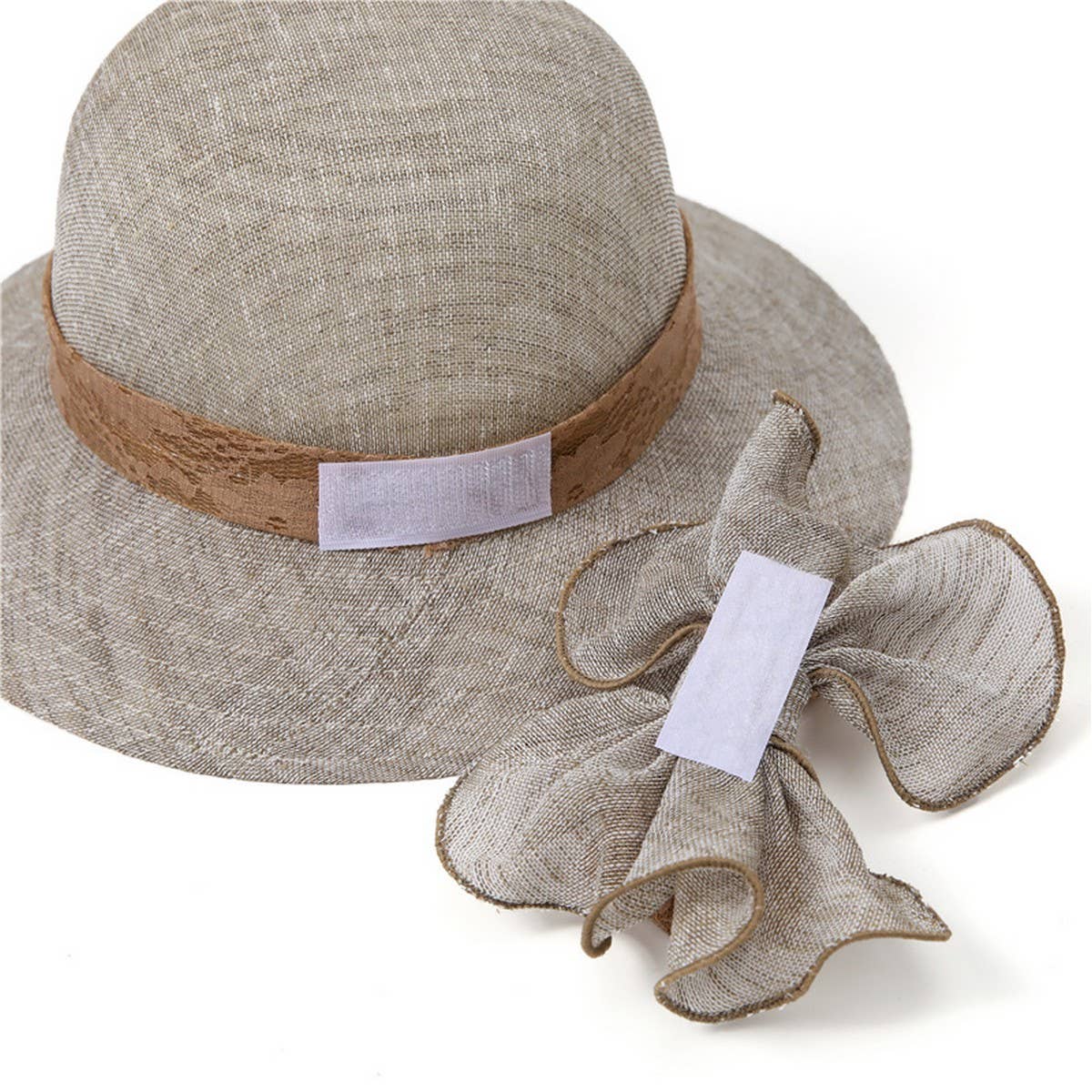 SUMMER SMALL FRESH SUN HAT BIG BRIM BEACH HAT_CWAH1456