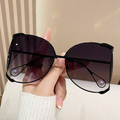 LARGE FRAME SUNGLASSES WITH PEARLS ANTI UV_CWASG0343