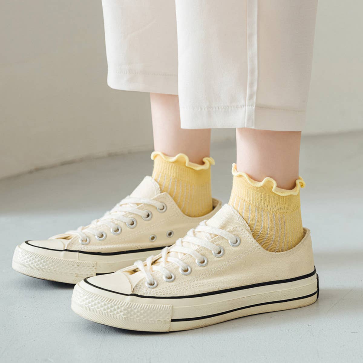 Women Low Cut Socks_Cwms0459