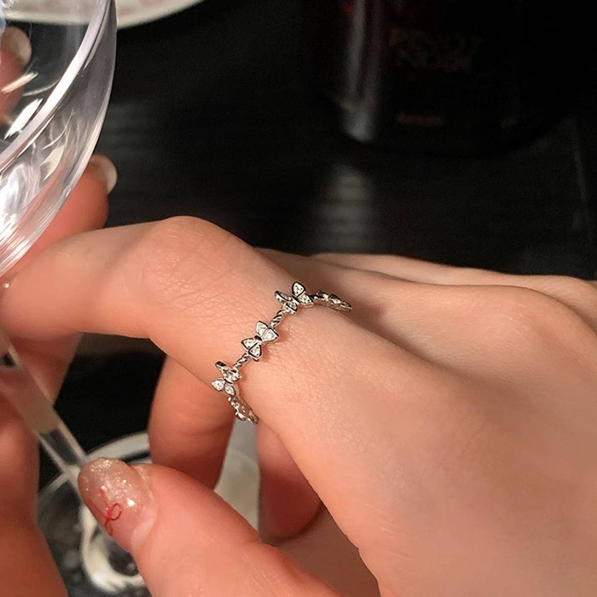 HIGH END AND ELEGANT BUTTERFLY RING FOR WOMEN_CWAJE3092