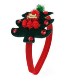 CHRISTMAS TREE PLUSH HEADBAND CUTE HAIR ACCESSORY_CWAHA5661