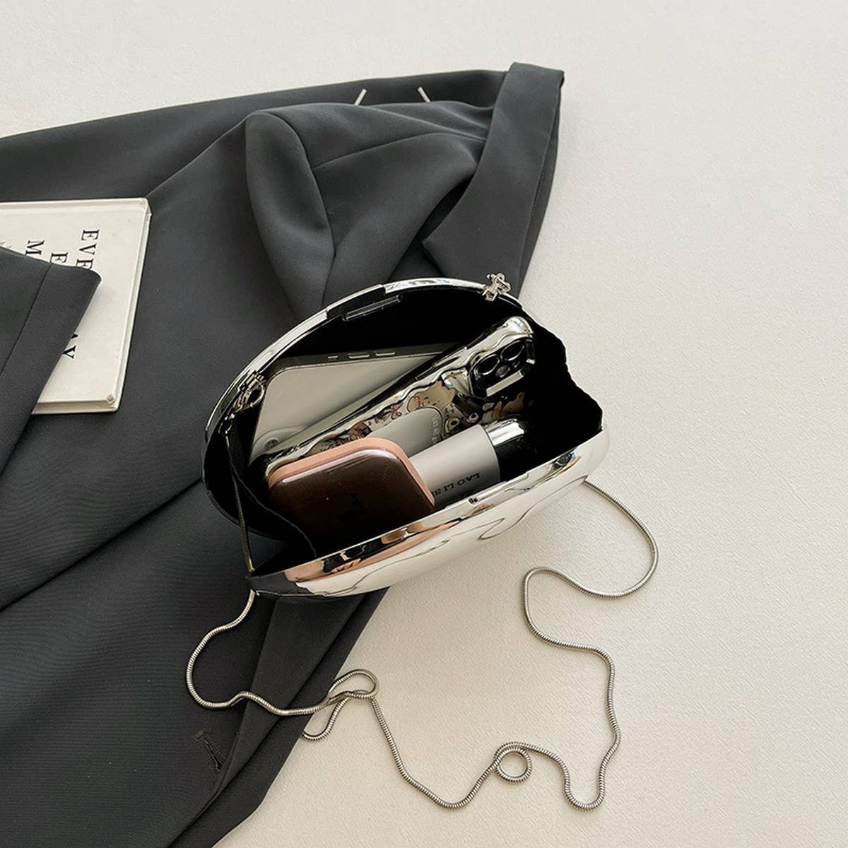 MIRROR BAG FRESH AND ELEGANT EVENING CLUTCH BAG _CWAB3257