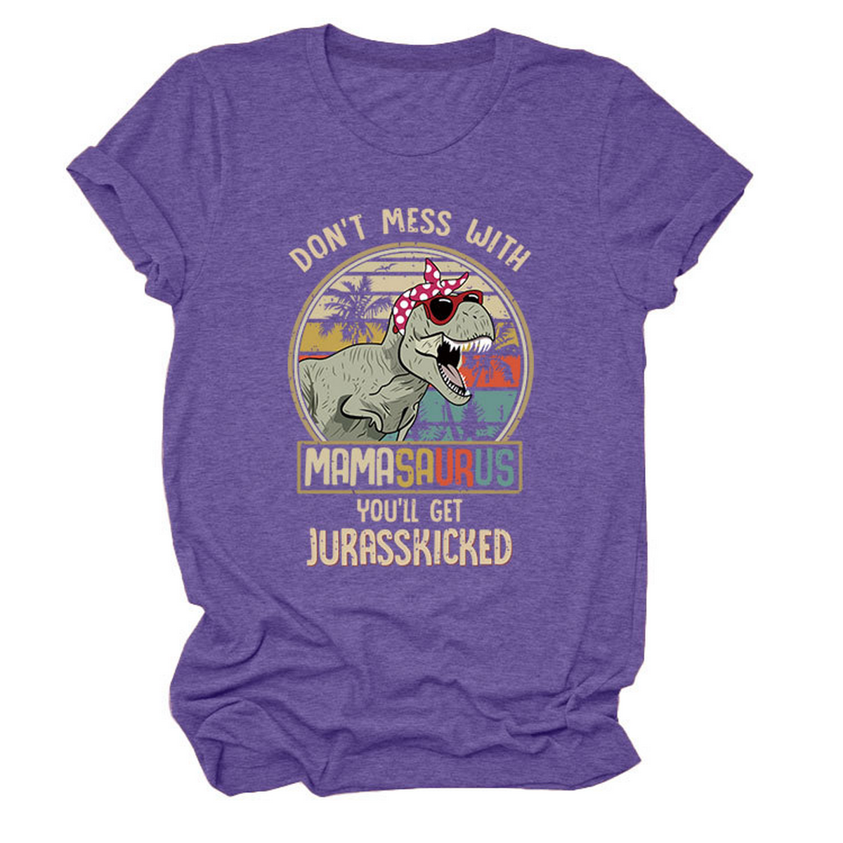 STYLISH WOMENS TEE DONT MESS WITH PRINT_CWTTS1524