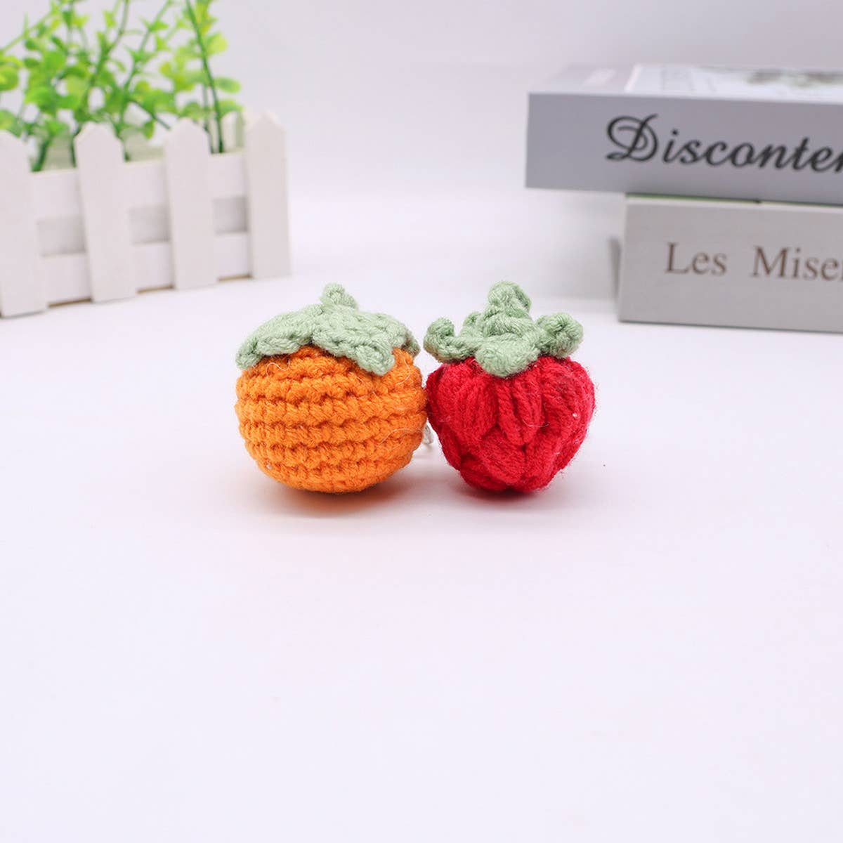 FRUIT HANDMADE TASSEL BRAIDED KEY_CWMM1577
