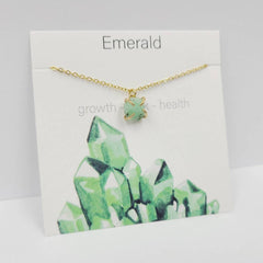 IRREGULAR FOUR CLAW NATURAL STONE NECKLACE_CWAJE1056