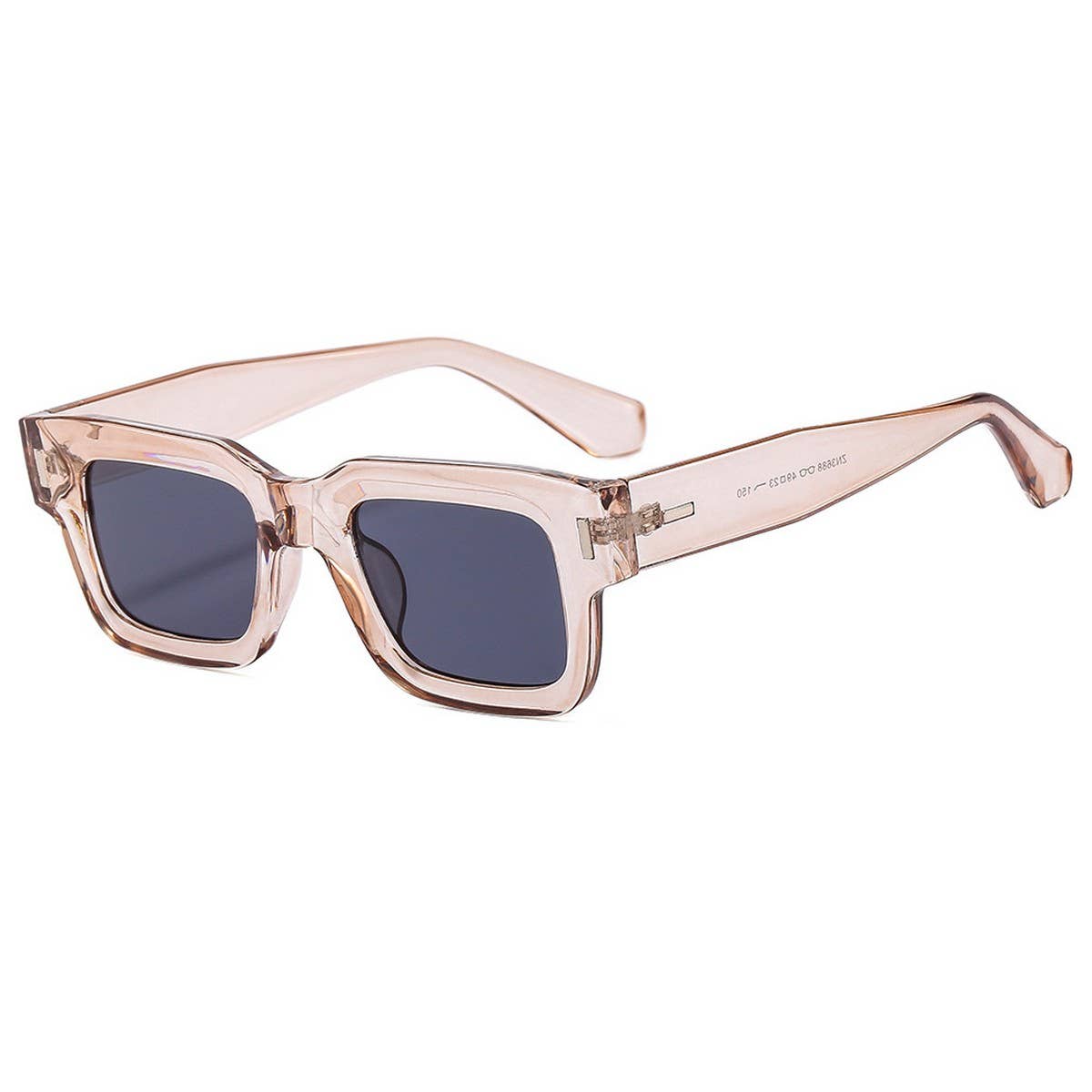 Versatile Studded Square Sunglasses Unisex_Cwasg1157