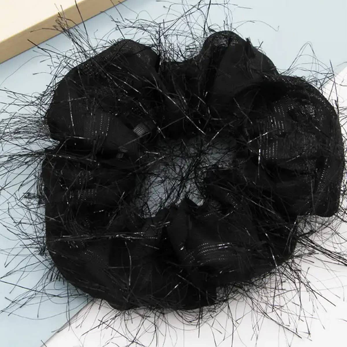 FASHION TASSELS SOLID COLOR SCRUNCHIE_CWAHA0180