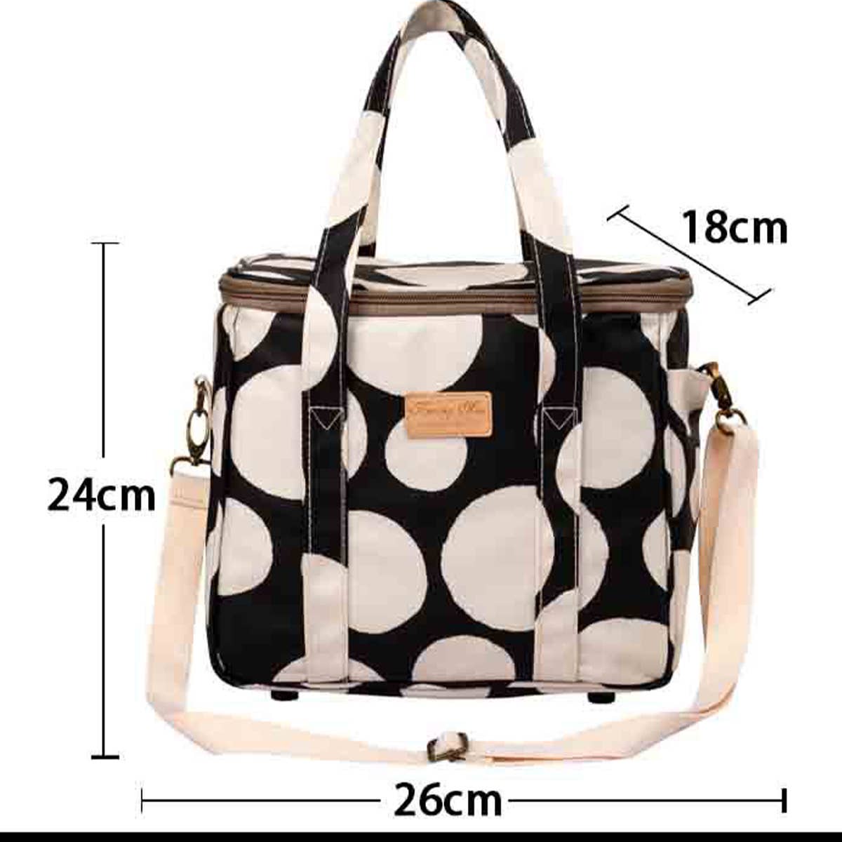 OUTDOOR MULTIFUNCTIONAL INSULATED HANDBAG BENTO BAG_CWAB1724