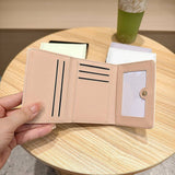 New Fresh Bow Mini 3-Fold Wallet For Women_Cwab06245