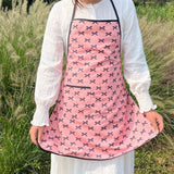 BOWKNOT FULL BODY WATERPROOF AND OIL PROOF APRON_CWMM5839