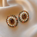 RETRO FRENCH LIGHT LUXURY HIGH END EARRINGS_CWAJE2461