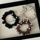 ELEGANT FRENCH HIGH END HAIR SCRUNCHIES_CWAHA2809