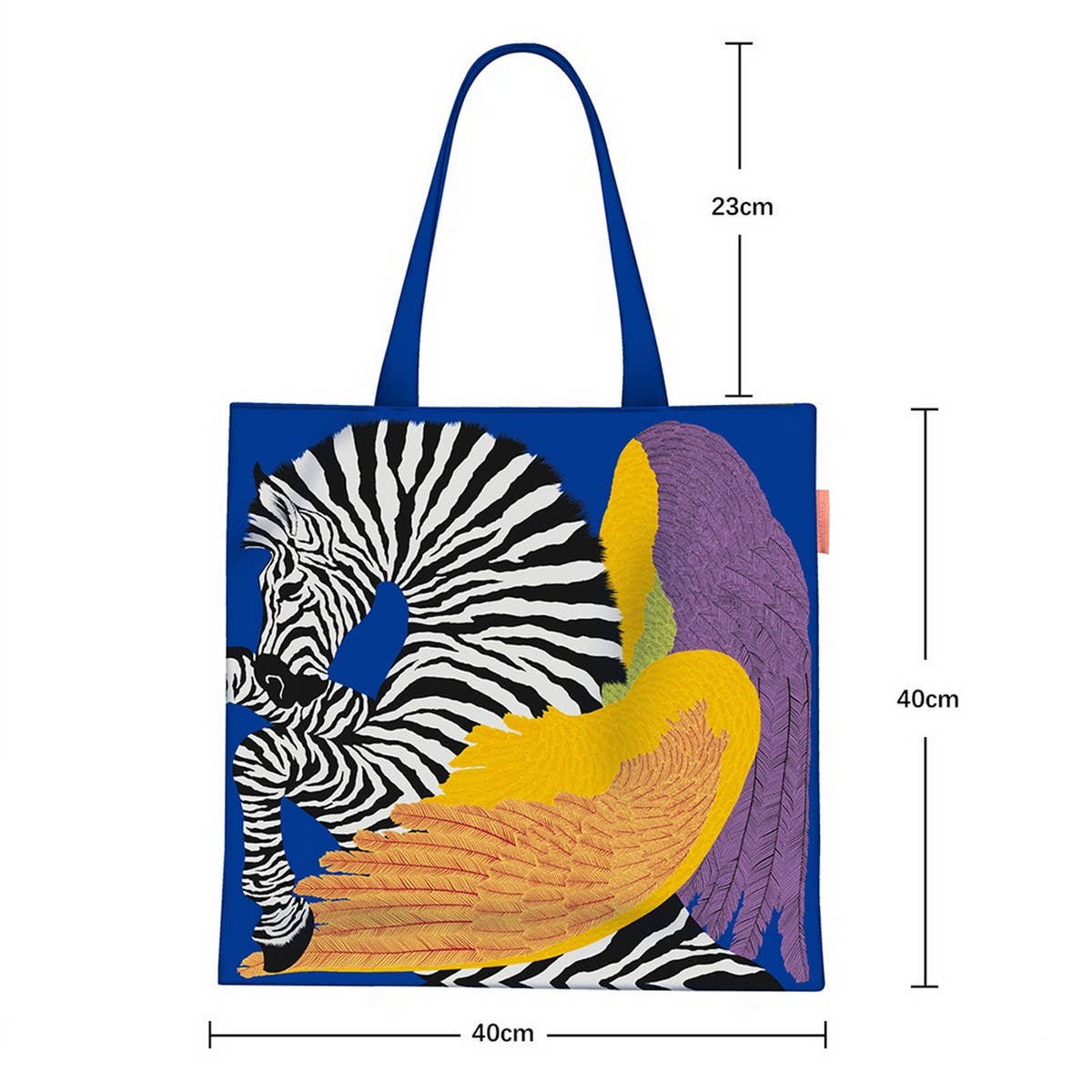 STUDENT CANVAS TOTE BAG SPACIOUS DESIGN_CWAB5138