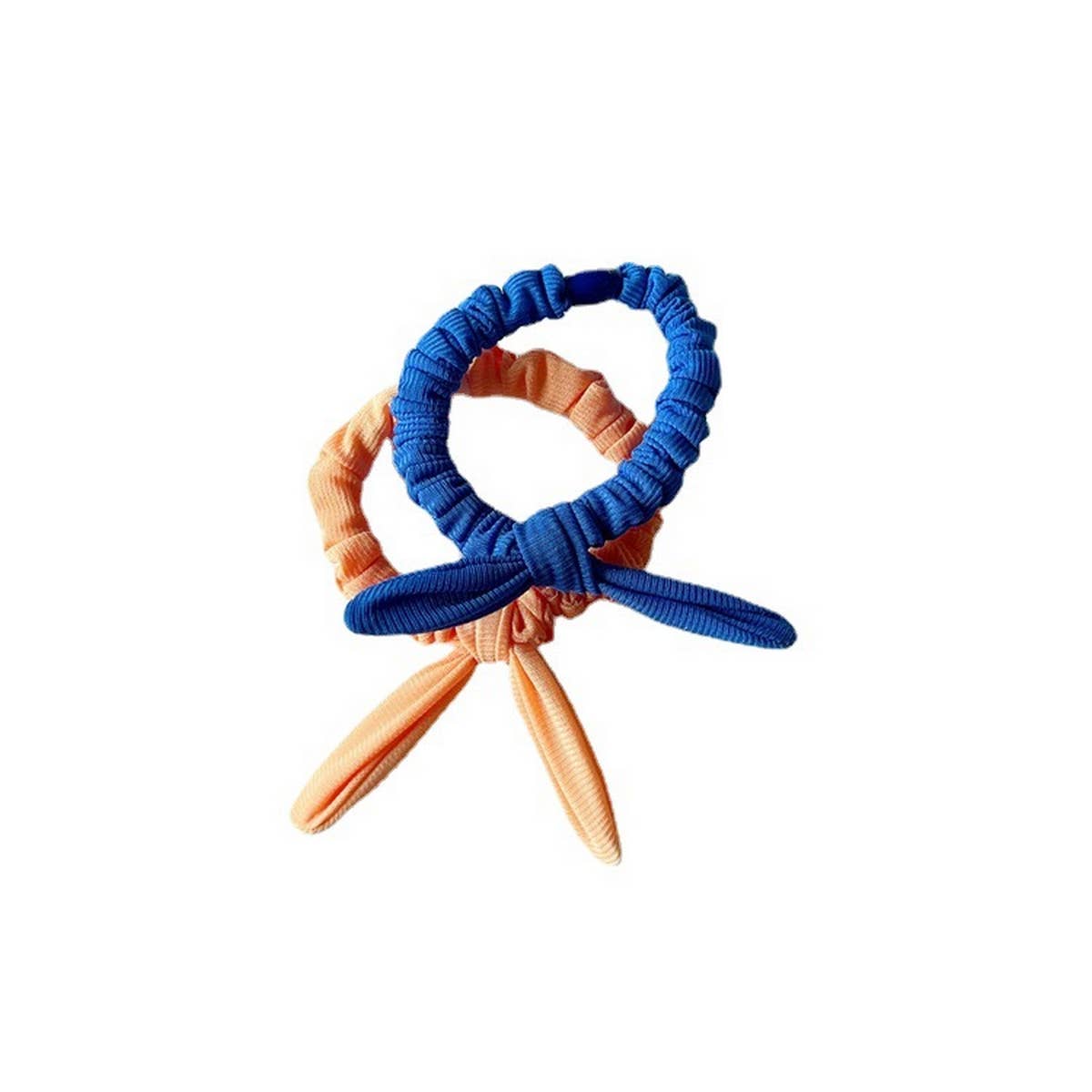NEW COLOR MATCHING BOW HAIR RING HAIR ROPE_CWAHA1851