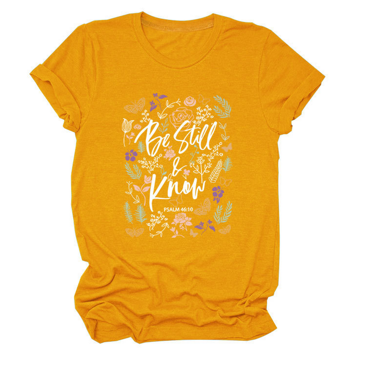 Womens Faith Tee, Be Still And Know_Cwtts1480