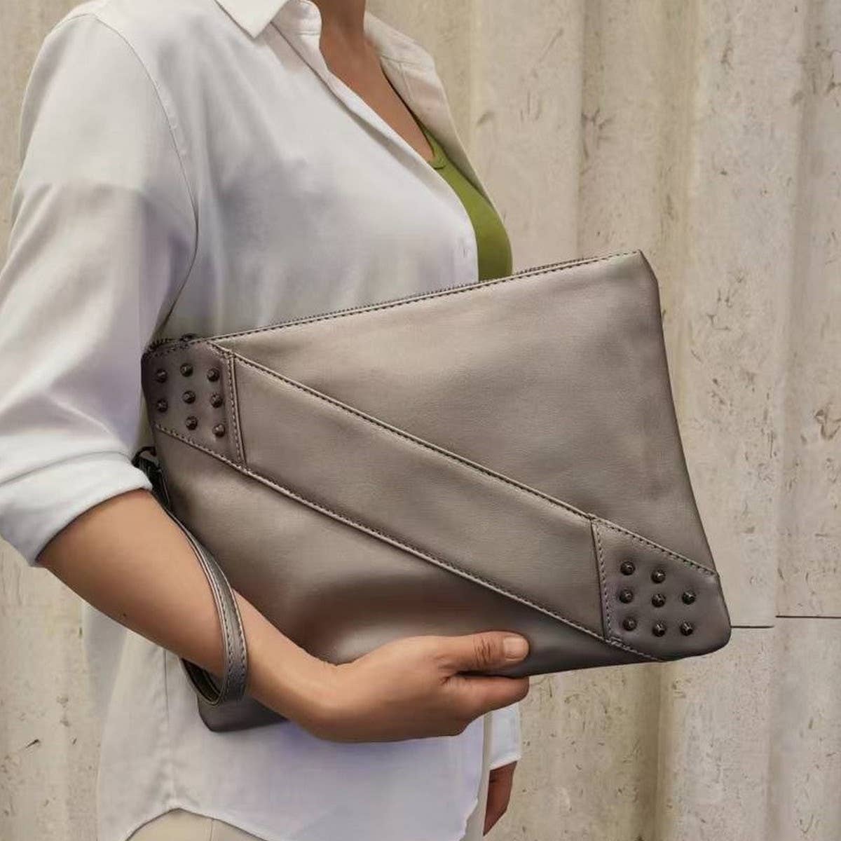 MOTORCYCLE PUNK STYLE HANDBAG_CWAB1377