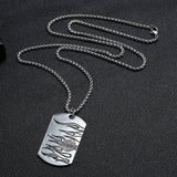 CREATIVE ALLOY PENDANT MENS LONG NECKLACE_CWMM4610
