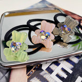 CANDY COLOR BEAR HAIR TIE_CWAHA0805