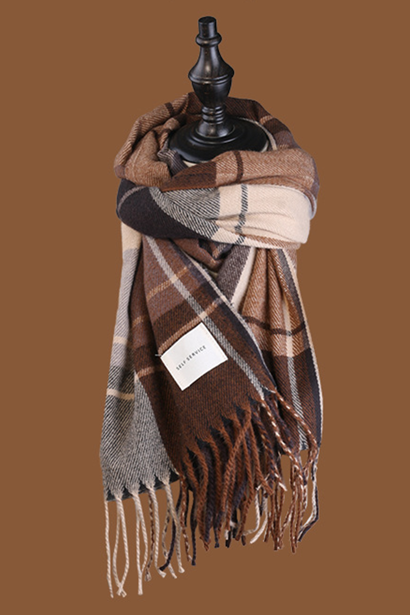 Winter Christmas Scarf For Women Warm Stylish