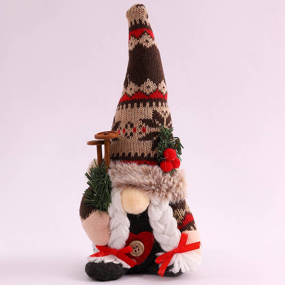 RUDOLPH DWARF DOLL FACELESS DOLL DOLL ORNAMENTS_CWMM2912