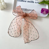 FASHIONABLE POLKA DOT BOW SCARF SCARF_CWASC0767