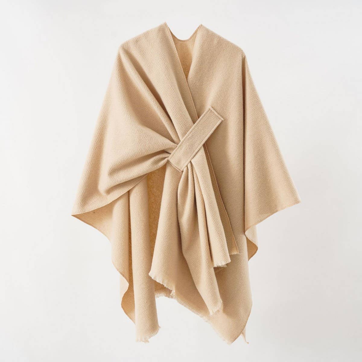 PURE COLOR HIGH GRADE WARM CASHMERE SHAWL_CWMM2091