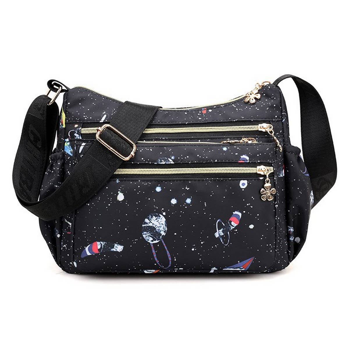 Multilayer Printed Backpack Shoulder Crossbody Bag_Cwasc1764