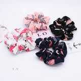 RETRO FASHION FLAMINGO HAIR TIE_CWAHA1075