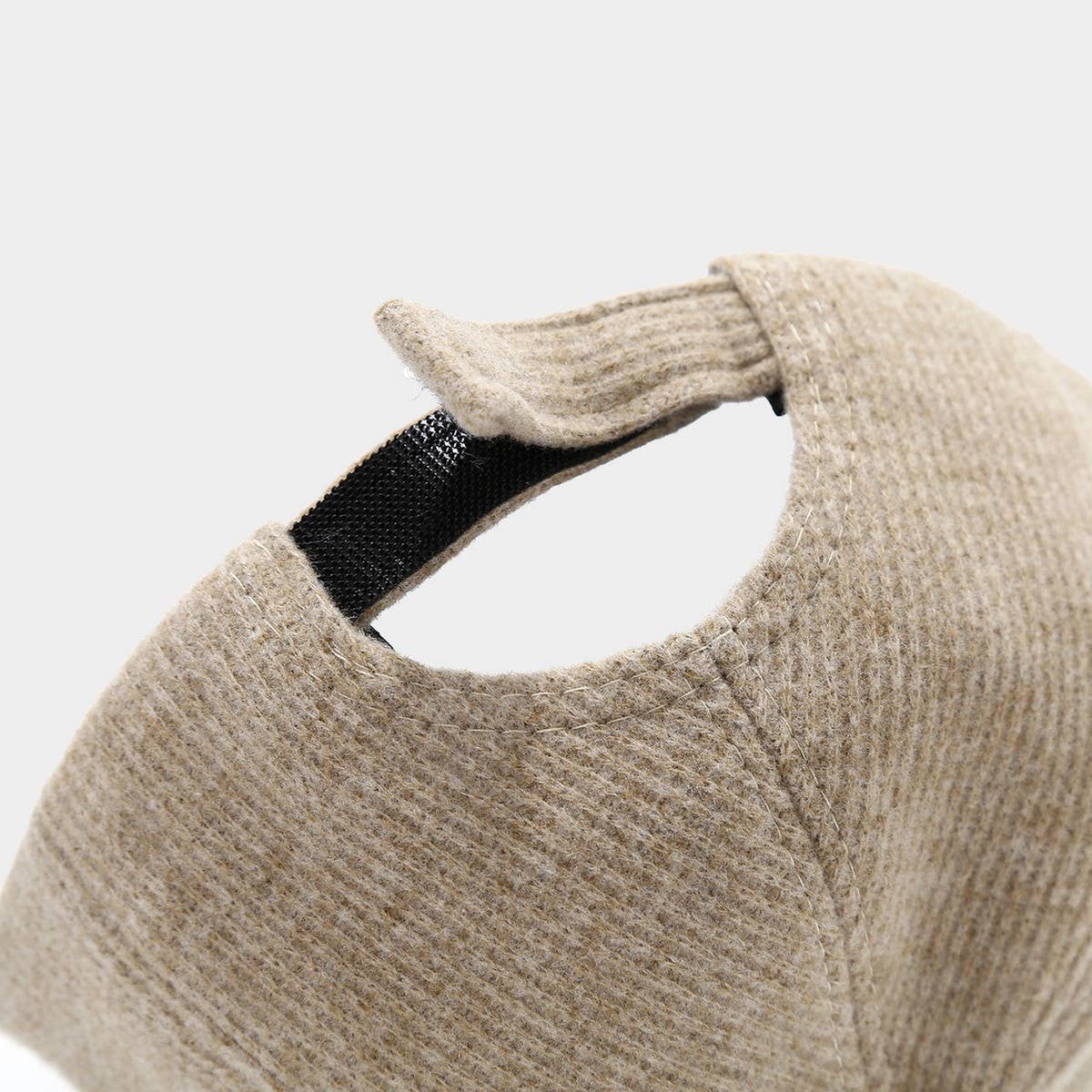 Winter Knit Baseball Cap Women Solid Warm Hat_Cwah04724